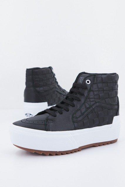 VANS UA SK-HI STACKED en color NEGRO (1)