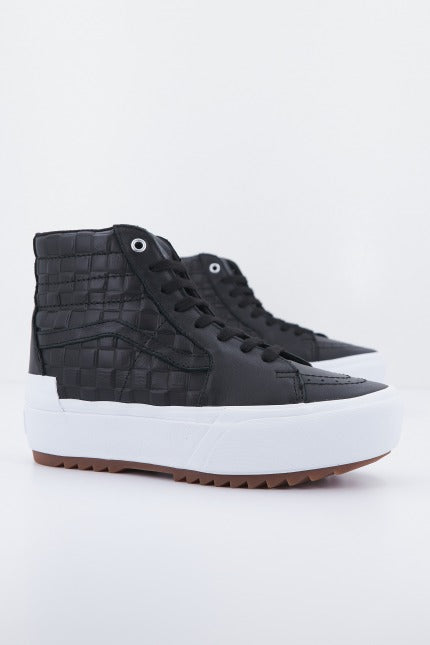VANS UA SK-HI STACKED en color NEGRO (2)