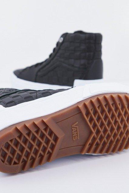 VANS UA SK-HI STACKED en color NEGRO (4)
