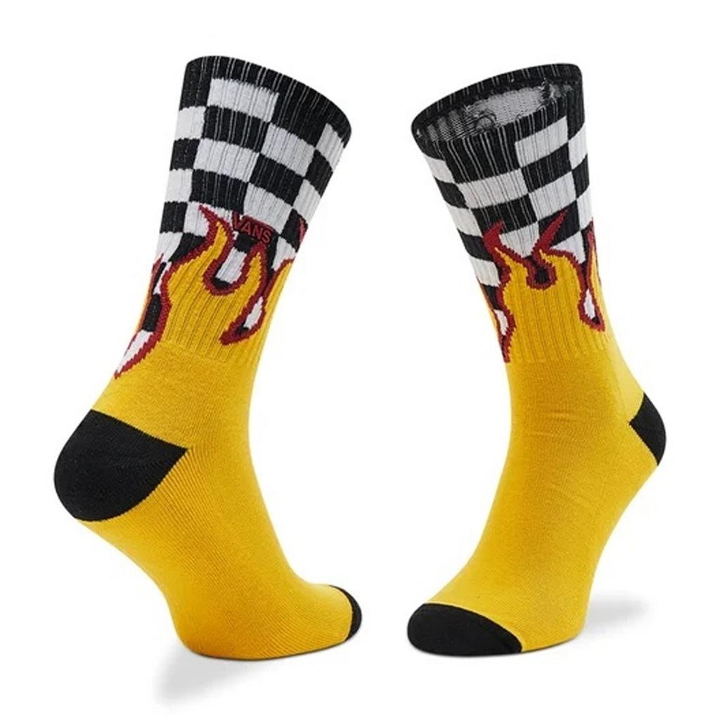 VANS MN FLAME CHECK CREW en color AMARILLO (5)