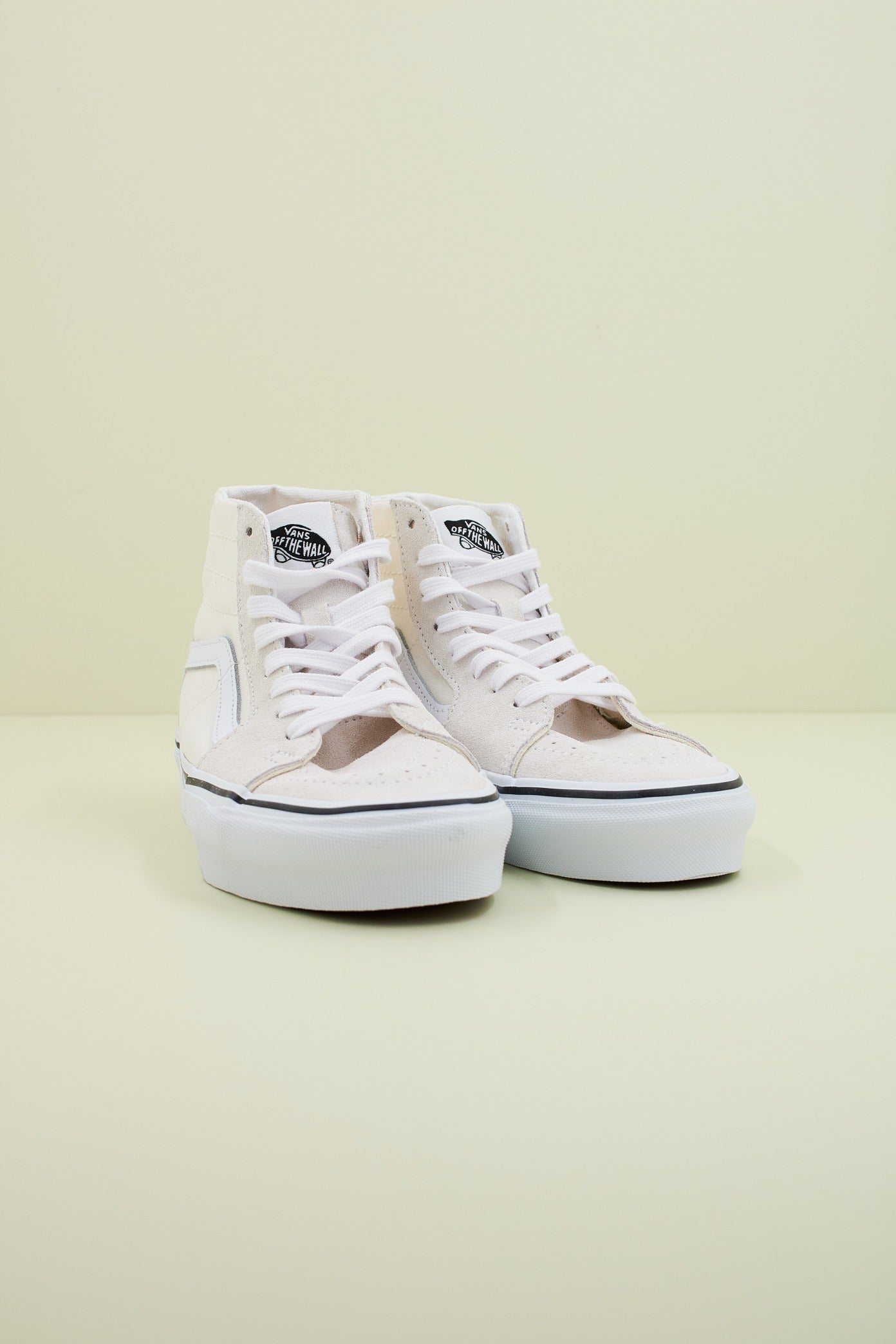 VANS UA SK- HI TAPERED en color BLANCO (2)
