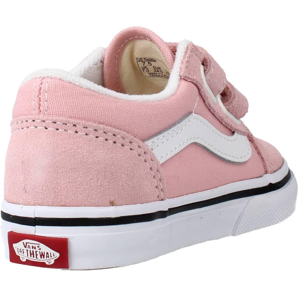 VANS OLD SKOOL V en color ROSA (3)