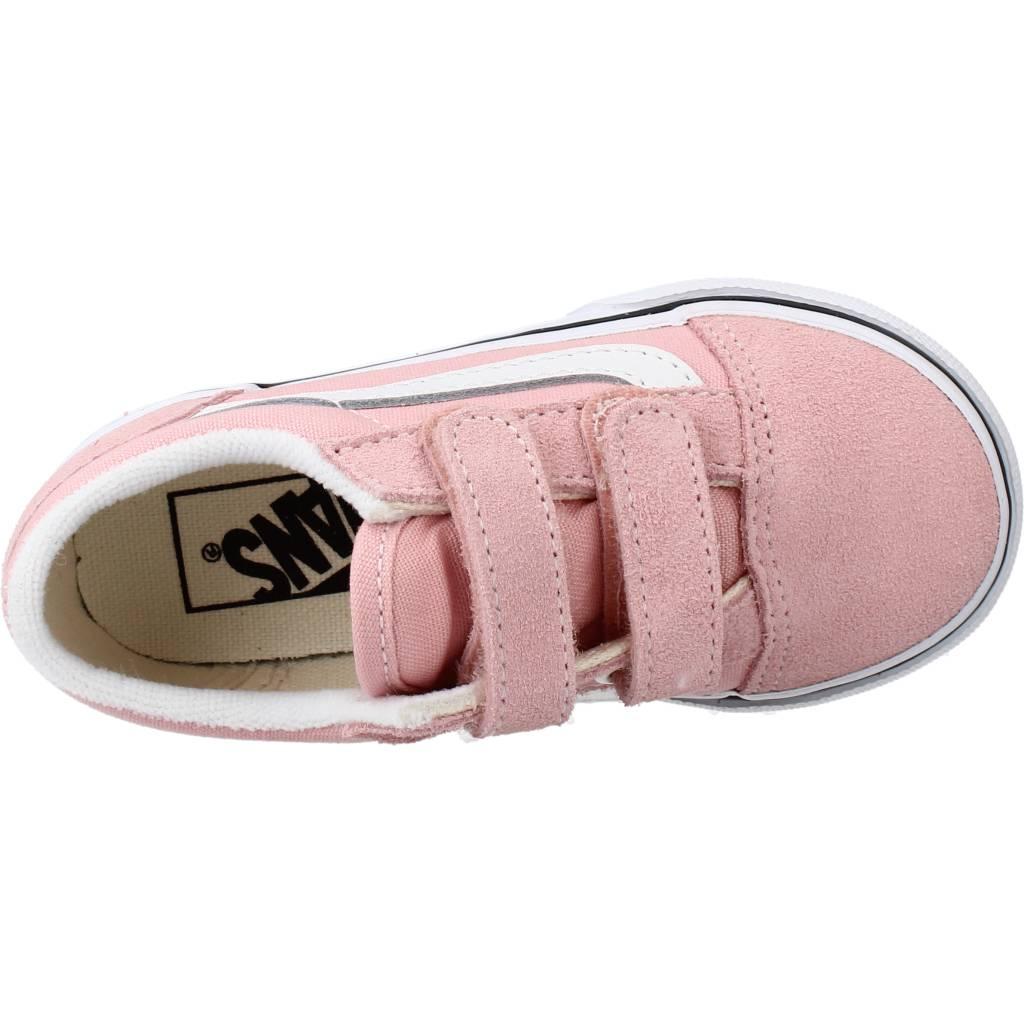 VANS OLD SKOOL V en color ROSA (7)