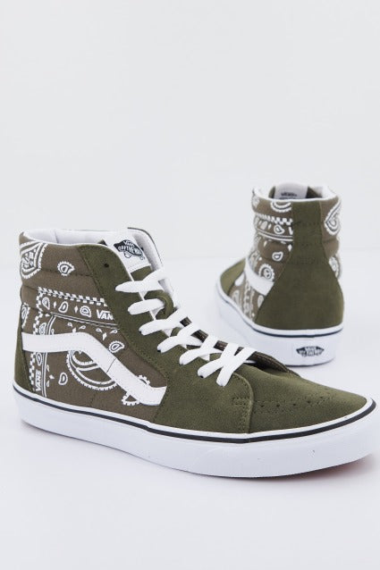 VANS UA SK-HI en color VERDE (1)