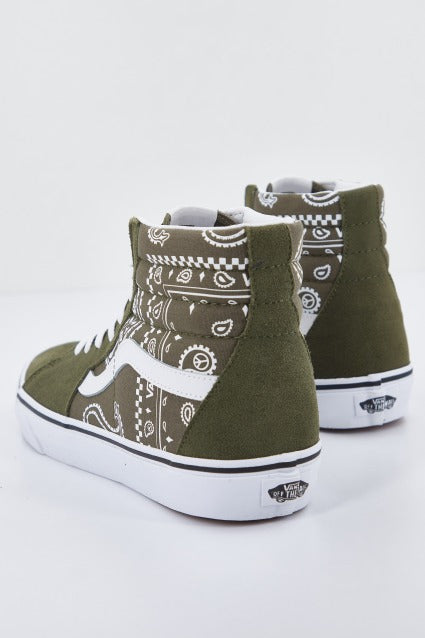 VANS UA SK-HI en color VERDE (3)