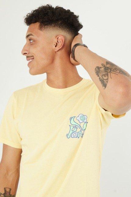 VANS PEACE FLOWER SS en color AMARILLO (4)