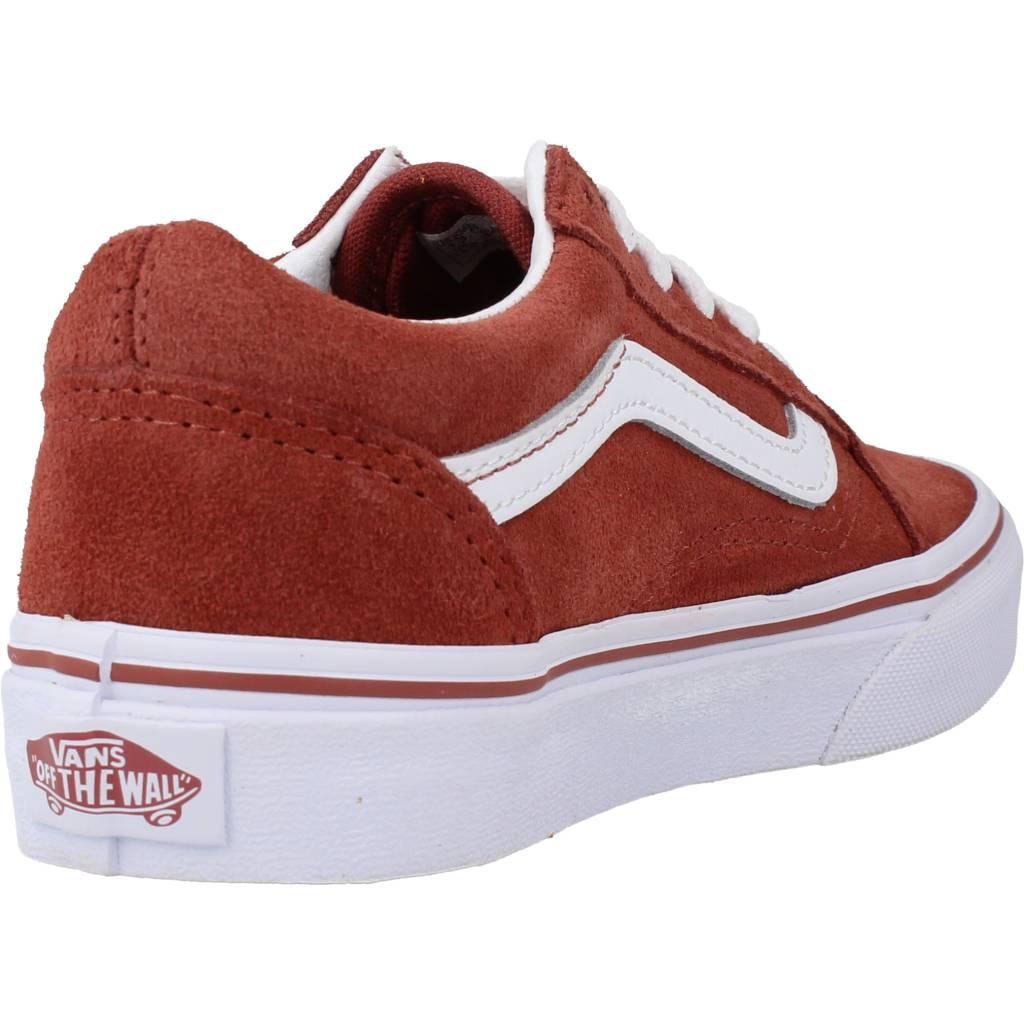 VANS UY OLD SKOOL en color BURDEOS (3)