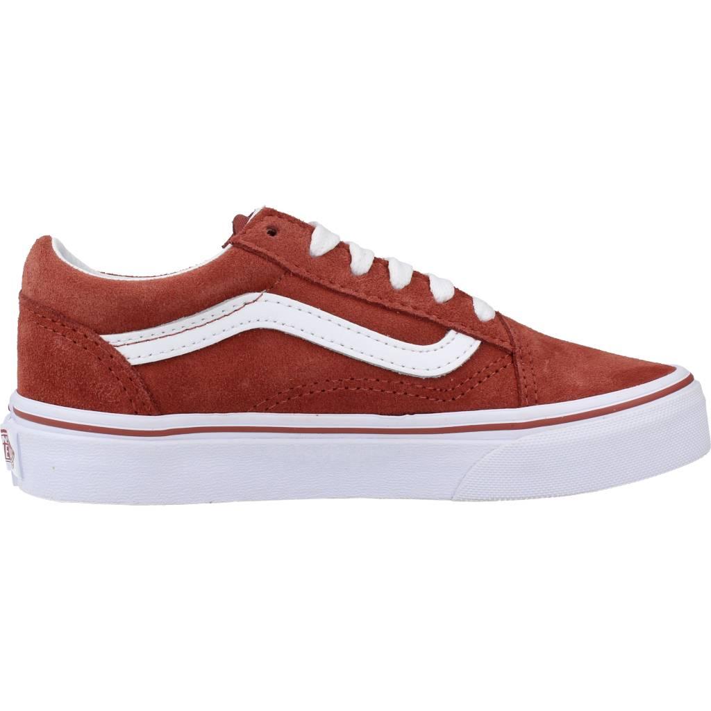 VANS UY OLD SKOOL en color BURDEOS (4)