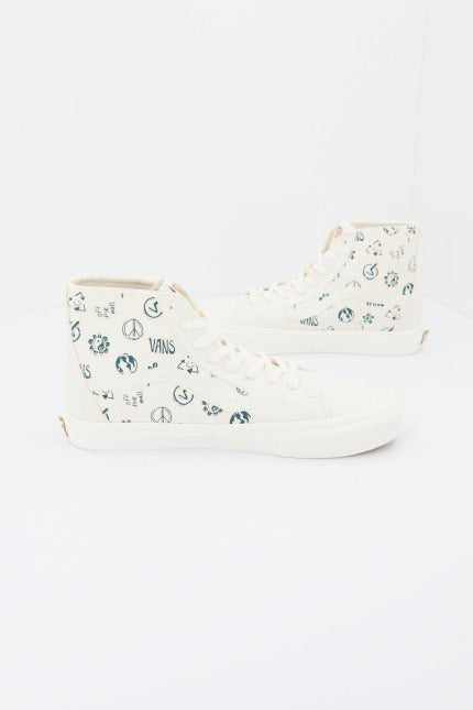 VANS UA SK-HI en color BLANCO (1)