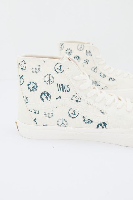 VANS UA SK-HI en color BLANCO (2)