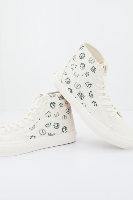 VANS UA SK-HI en color BLANCO (3)