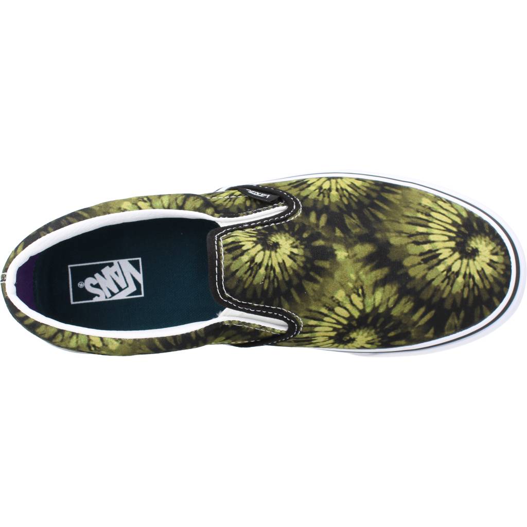 VANS JN CLASSIC SLIP-ON en color VERDE (7)