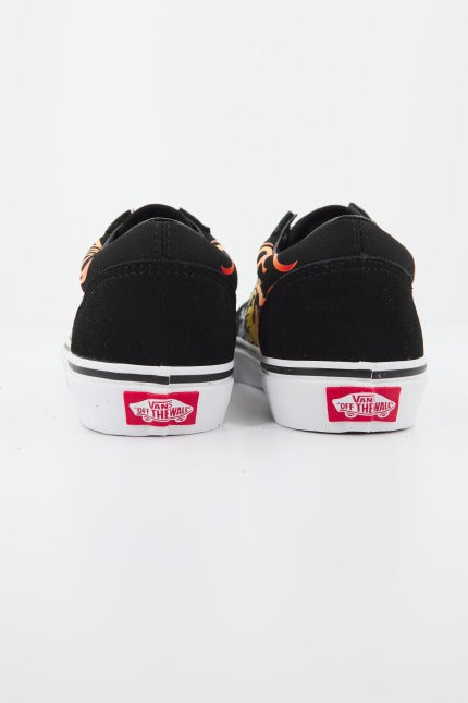 VANS JN OLD SKOOL en color NEGRO (4)