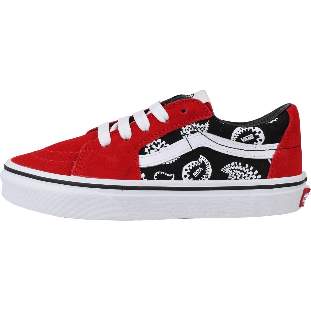 VANS UY SK-LOW en color ROJO (2)