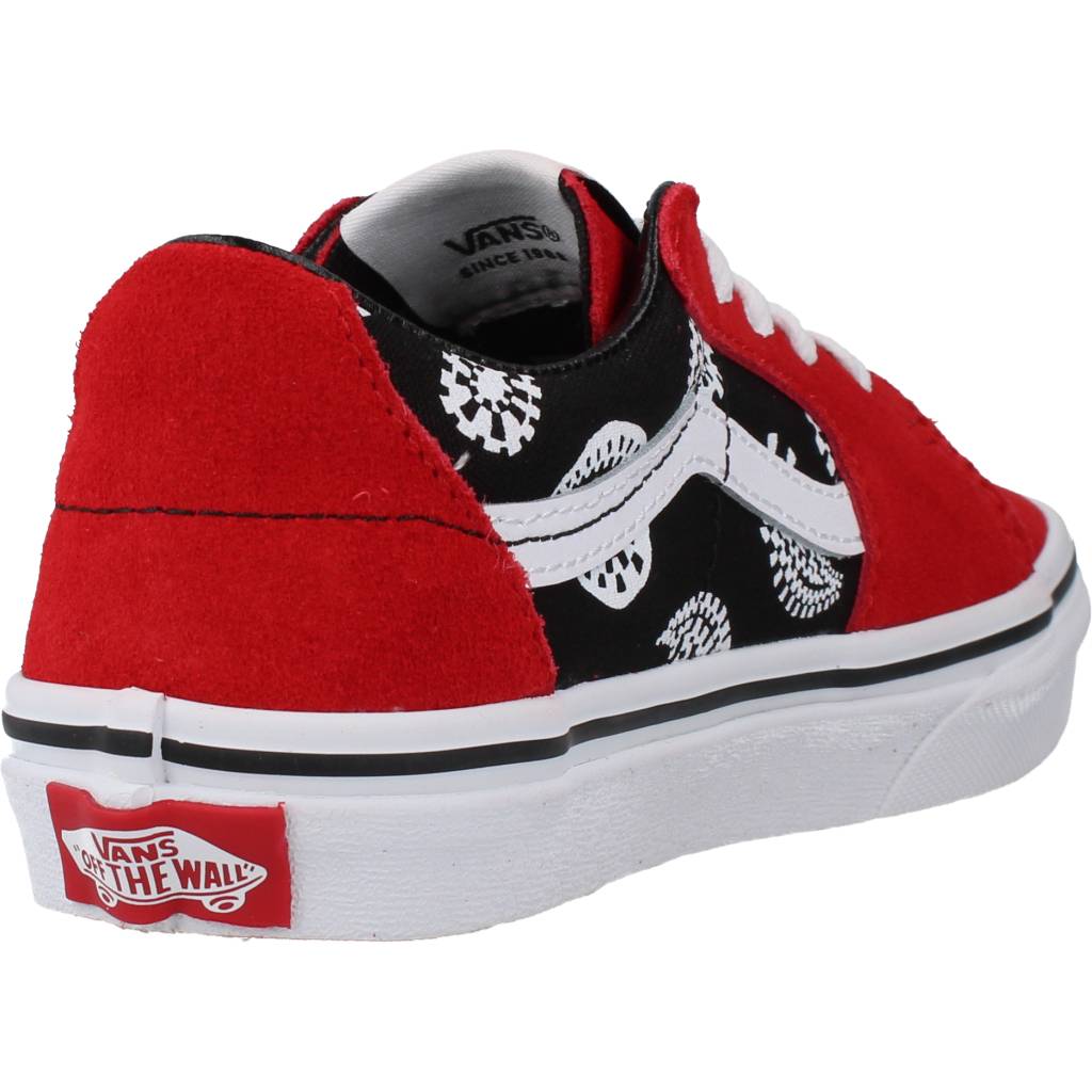 VANS UY SK-LOW en color ROJO (3)