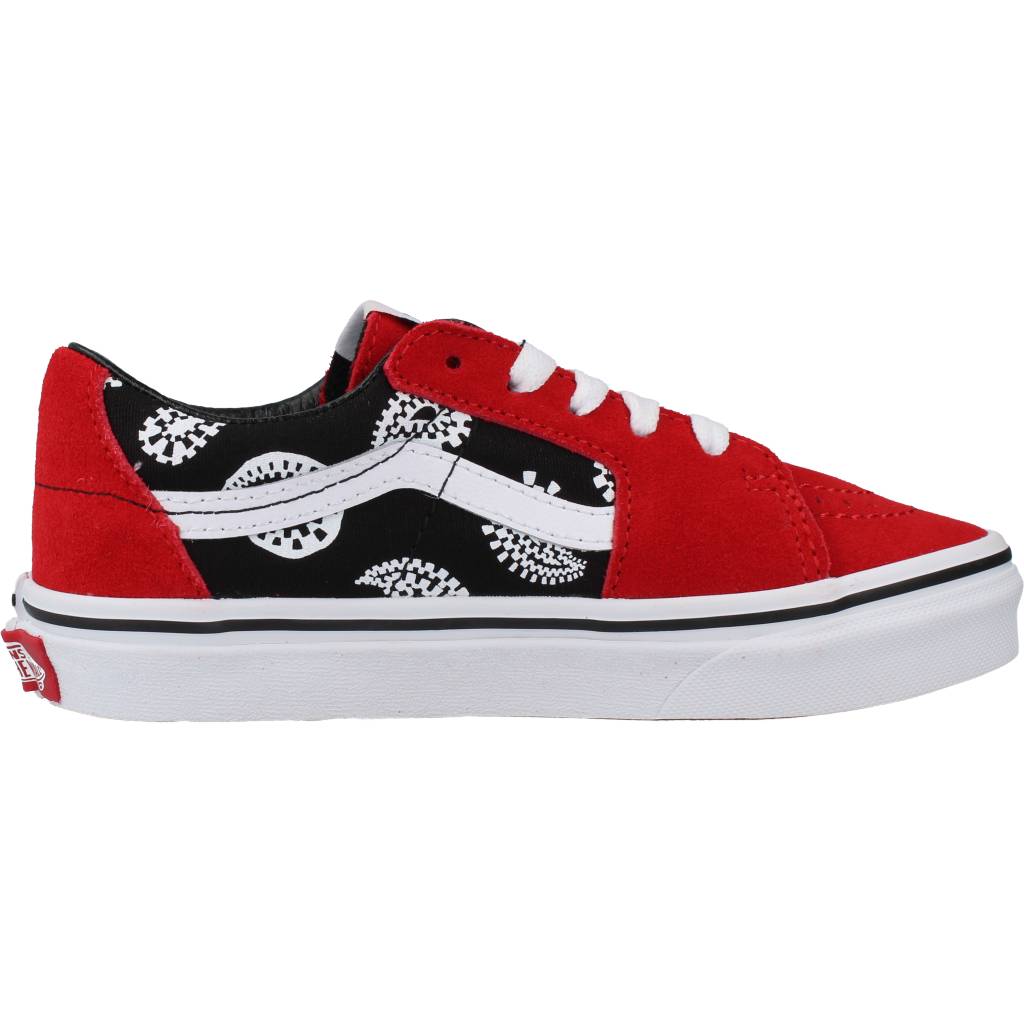 VANS UY SK-LOW en color ROJO (4)