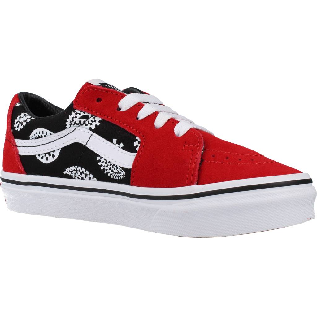 VANS UY SK-LOW en color ROJO (5)