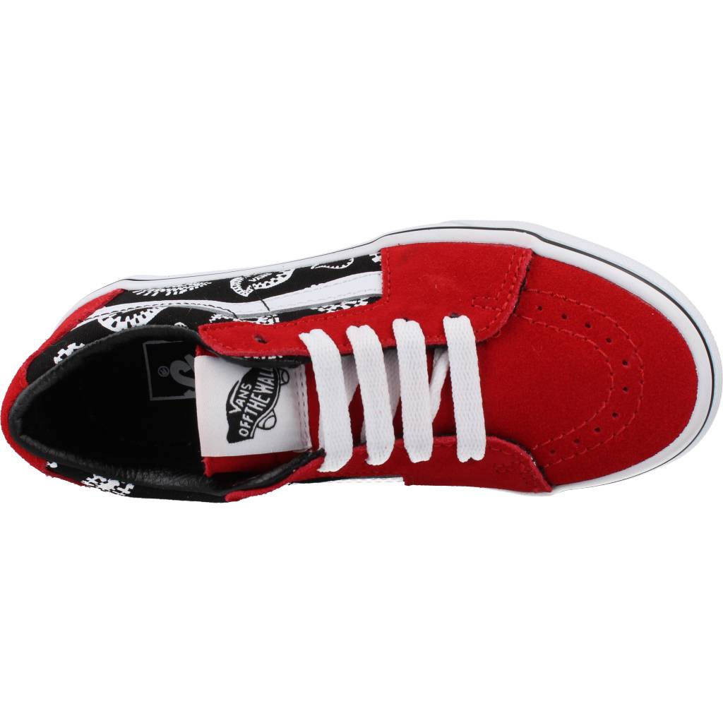 VANS UY SK-LOW en color ROJO (7)