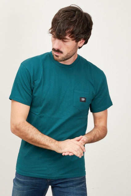 VANS WOVEN PATCH POCKET en color VERDE (1)