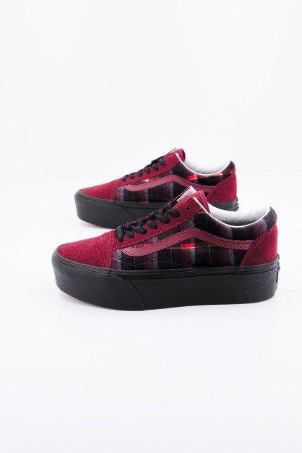 VANS VNAQMY en color BURDEOS (3)