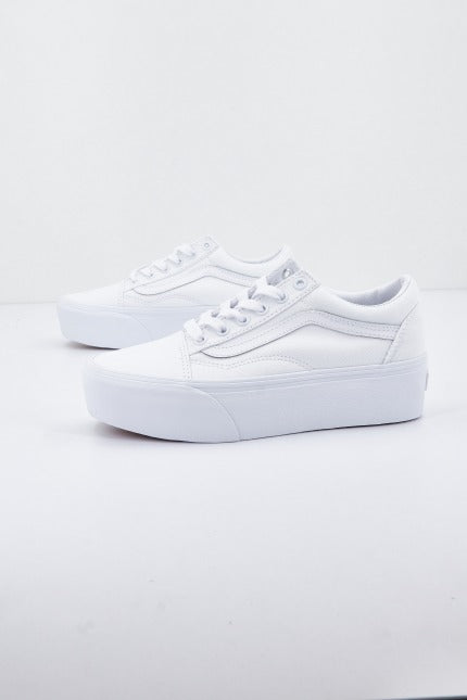 VANS UA OLD SKOOL en color BLANCO (2)