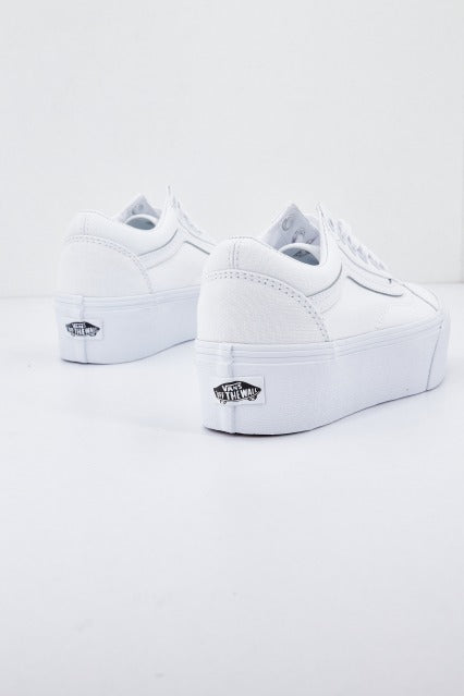 VANS UA OLD SKOOL en color BLANCO (3)