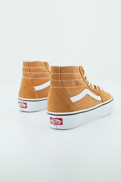 VANS UA SK-HI en color MARRON CLARO (3)