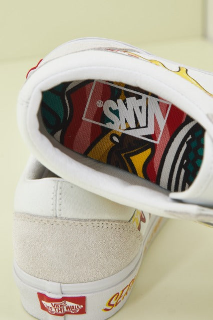 VANS OLD SKOOL en color BLANCO (4)