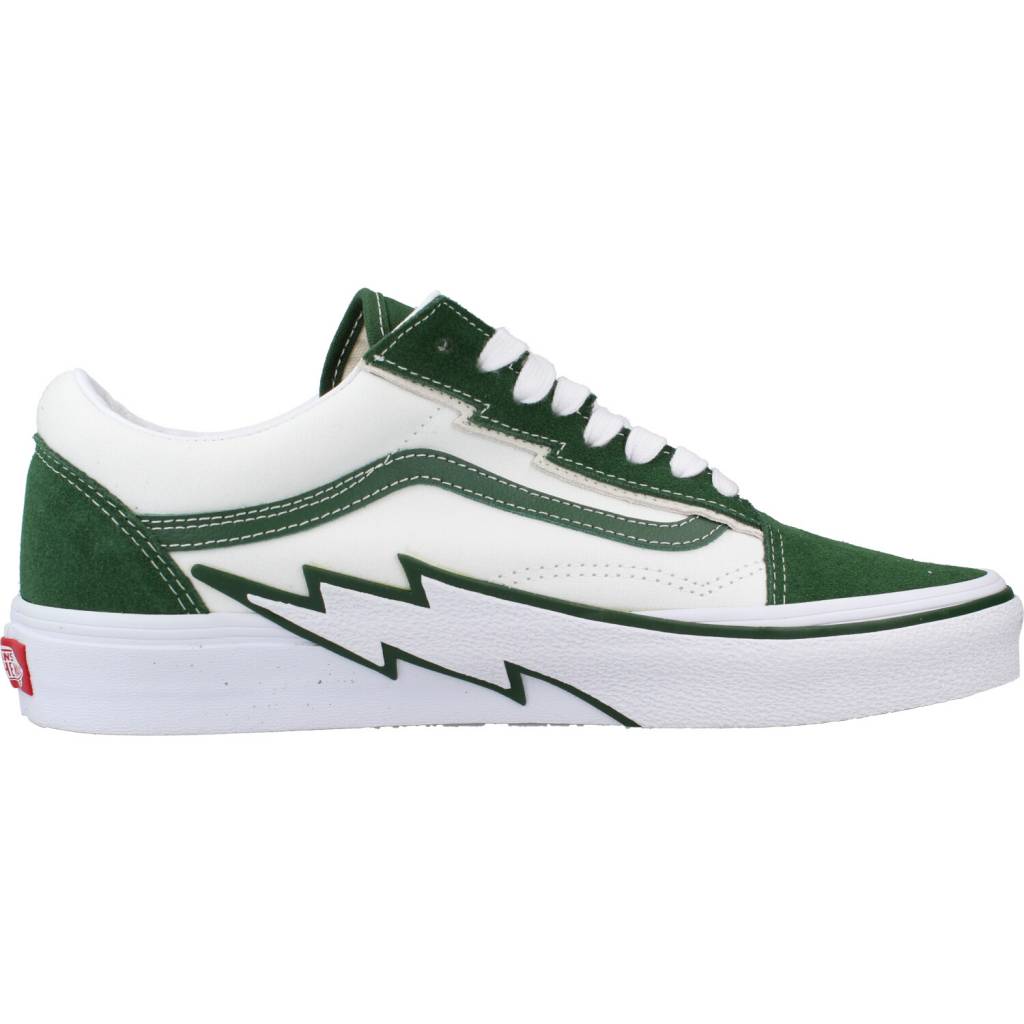 VANS OLD SKOOL BOLT -TONE en color VERDE (4)