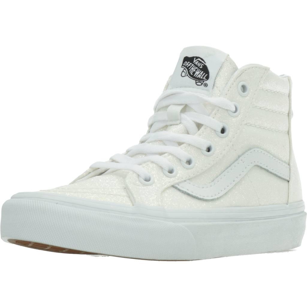VANS SK-HI ZIP en color BLANCO (1)