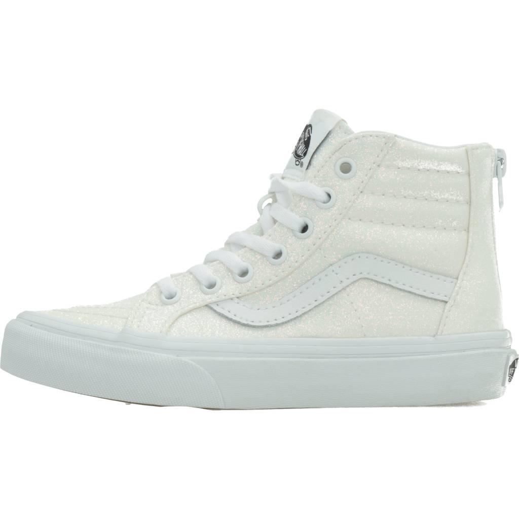 VANS SK-HI ZIP en color BLANCO (2)