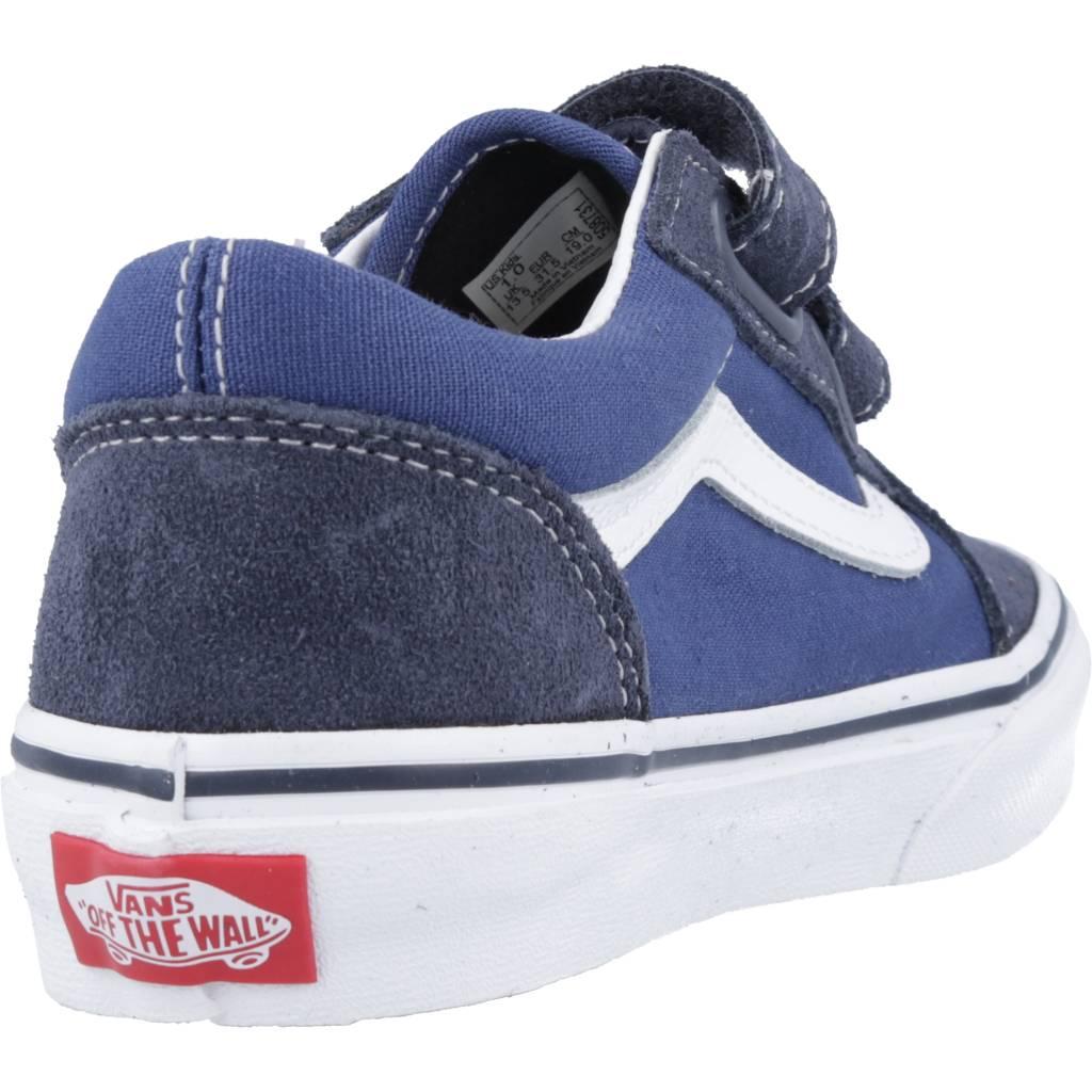 VANS OLD SKOOL V en color AZUL (3)