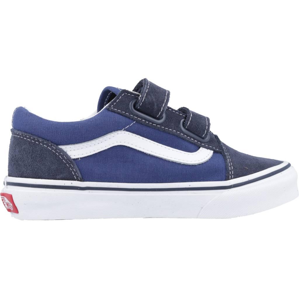 VANS OLD SKOOL V en color AZUL (4)