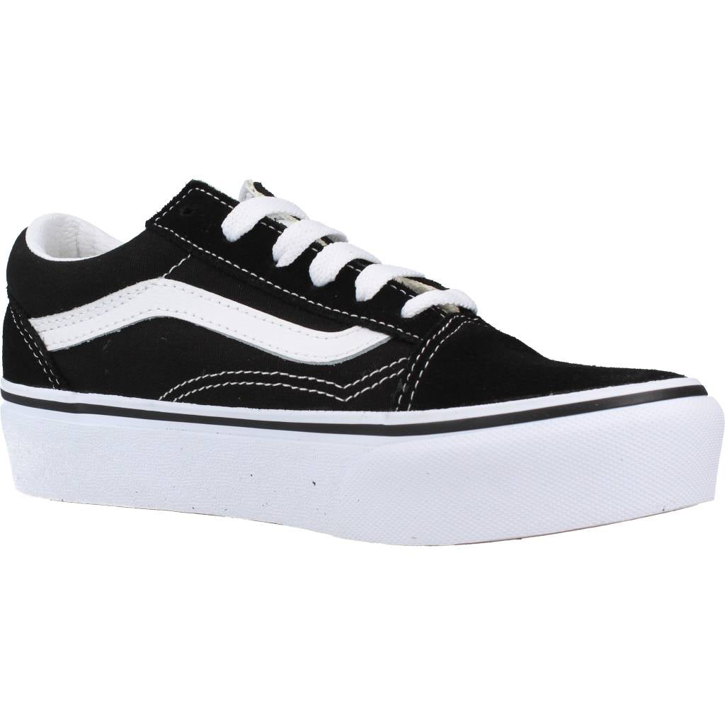 VANS OLD SKOOL PLATFORM en color NEGRO (5)