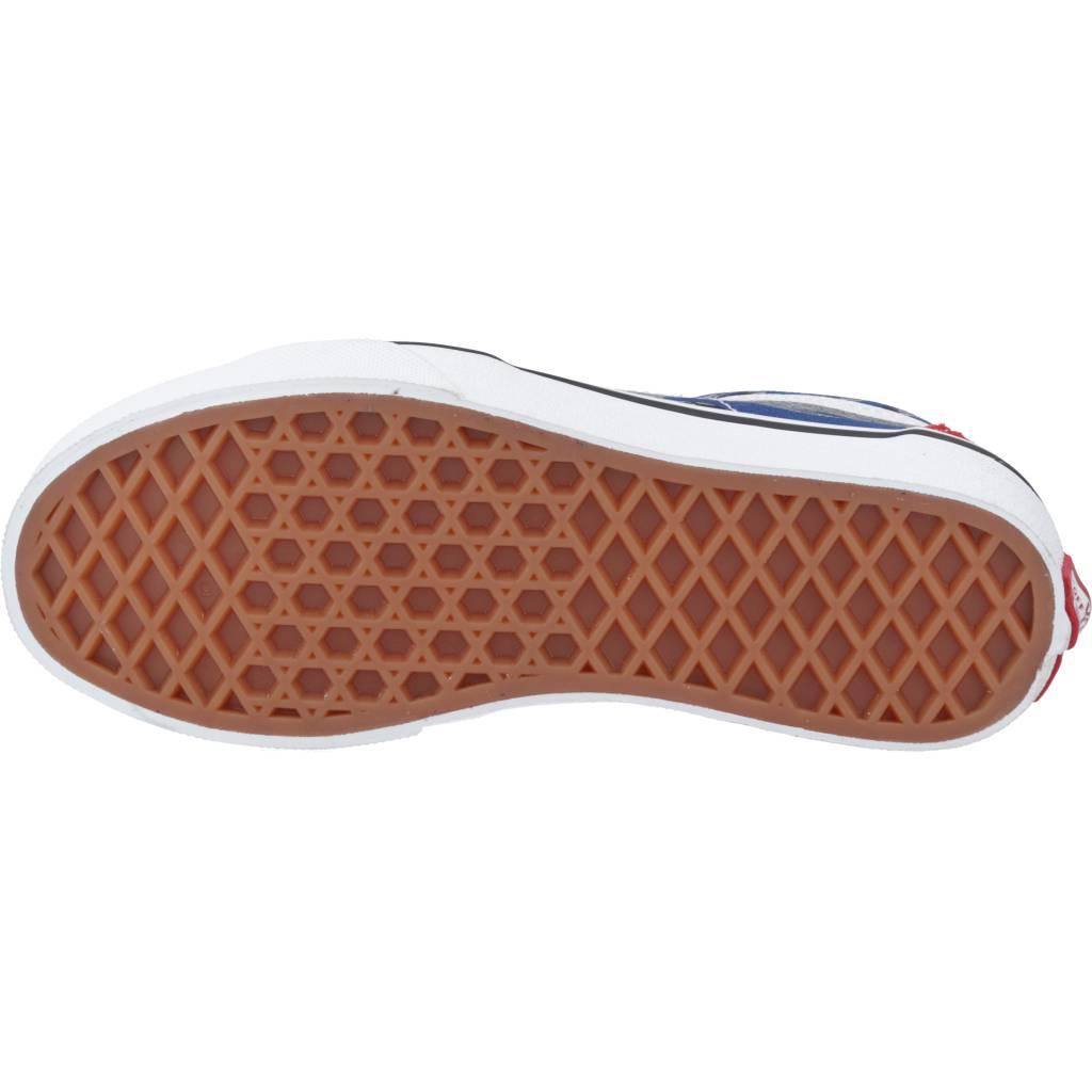 VANS SK-LOW REFLECT CHECK en color ROJO (6)