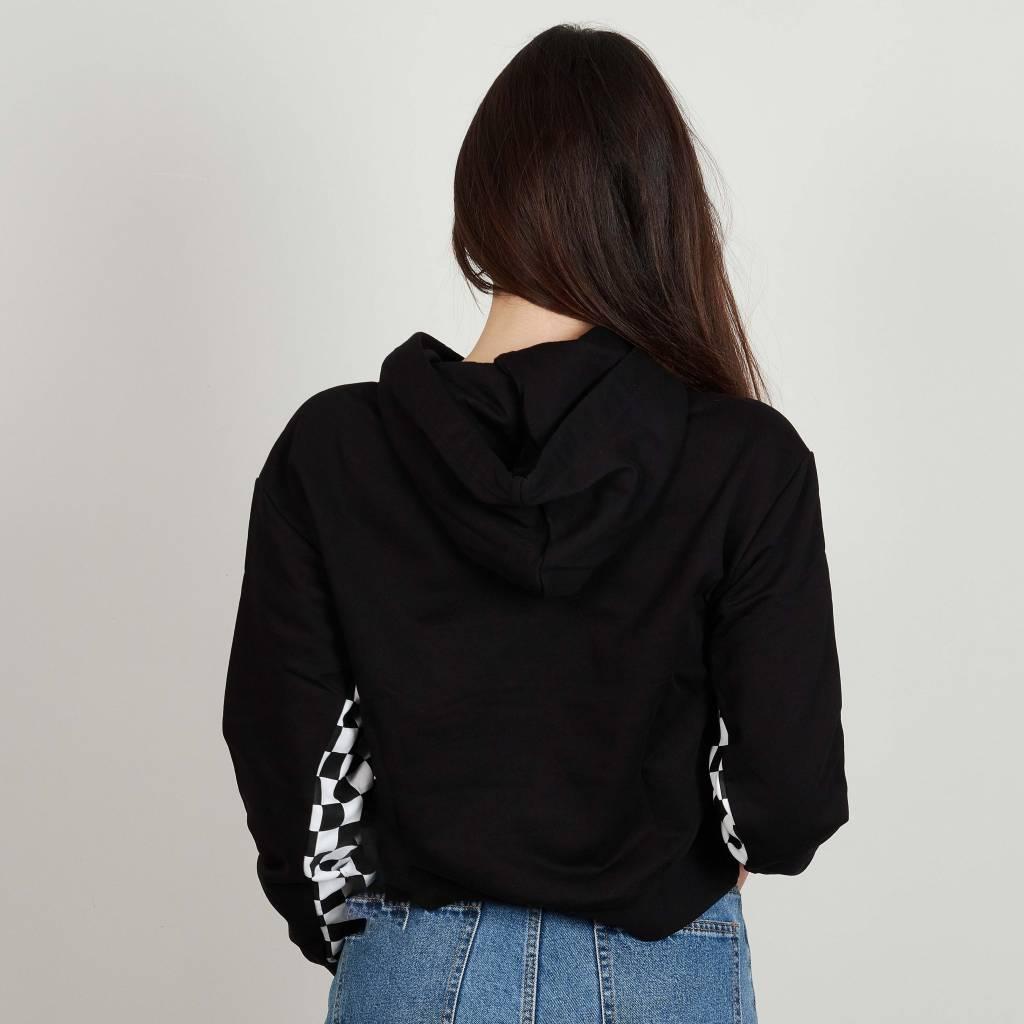 VANS BOOM BOOM CHECK IT HOODIE en color NEGRO (6)