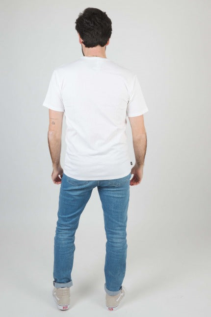 VANS OFF THE WALL CLASSIC SS TEE en color BLANCO (4)