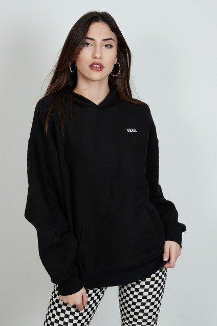 VANS COMFYCUSH LS HOODIE en color NEGRO (1)