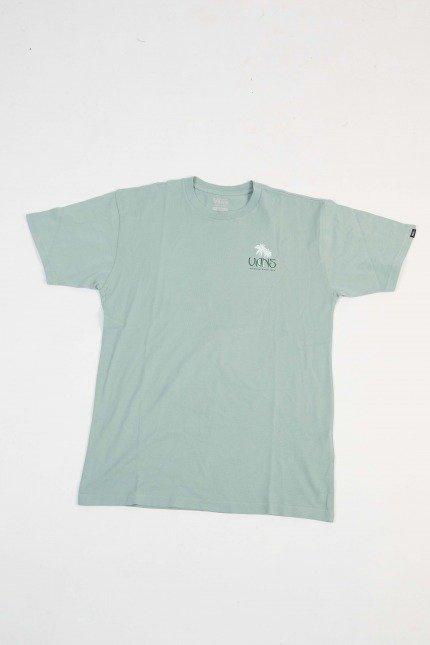 VANS SUNSET DUAL PALM VINTAGE SS TEE en color VERDE (2)