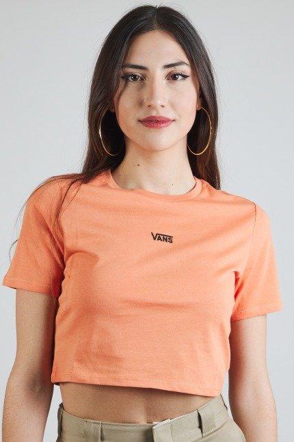 VANS FLYING V CROP CREW en color NARANJA (1)