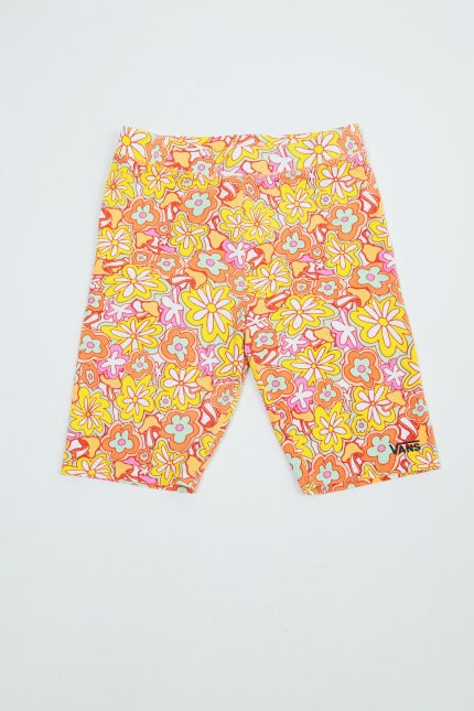 VANS FLYING V PRINT LEGGING SHORT en color FLORAL (2)