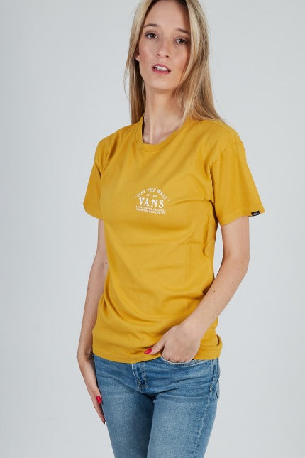 VANS GROUND UP SS TEE en color AMARILLO (3)