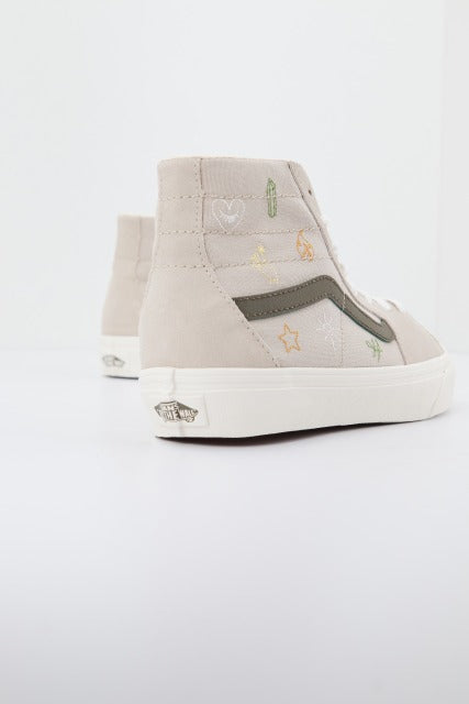 VANS SK-HI TAPERED VR MYSTICAL EMBROIDERY en color BEIS (3)