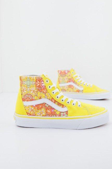 VANS SK-HI TAPERED PSYCHEDELIC RESORT en color AMARILLO (2)