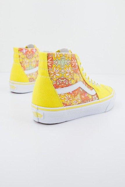 VANS SK-HI TAPERED PSYCHEDELIC RESORT en color AMARILLO (3)