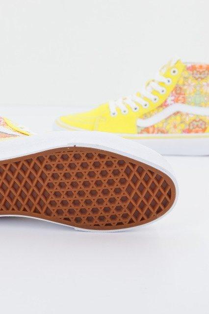 VANS SK-HI TAPERED PSYCHEDELIC RESORT en color AMARILLO (4)