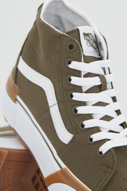 VANS SK-HI TAPERED en color VERDE (4)