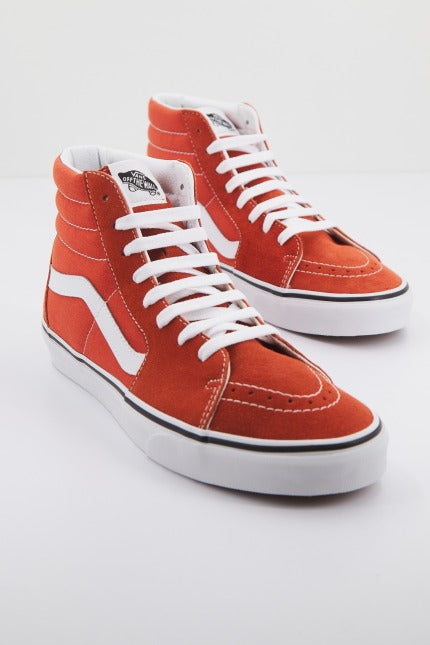 VANS SK-HI en color NARANJA (2)