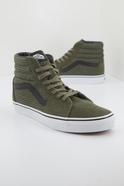 VANS SK-HI RIPSTOP CANVAS en color VERDE (1)