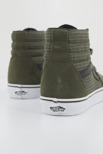 VANS SK-HI RIPSTOP CANVAS en color VERDE (3)